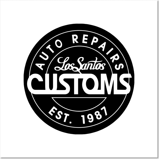 Los Santos Customs Wall Art by fandemonium